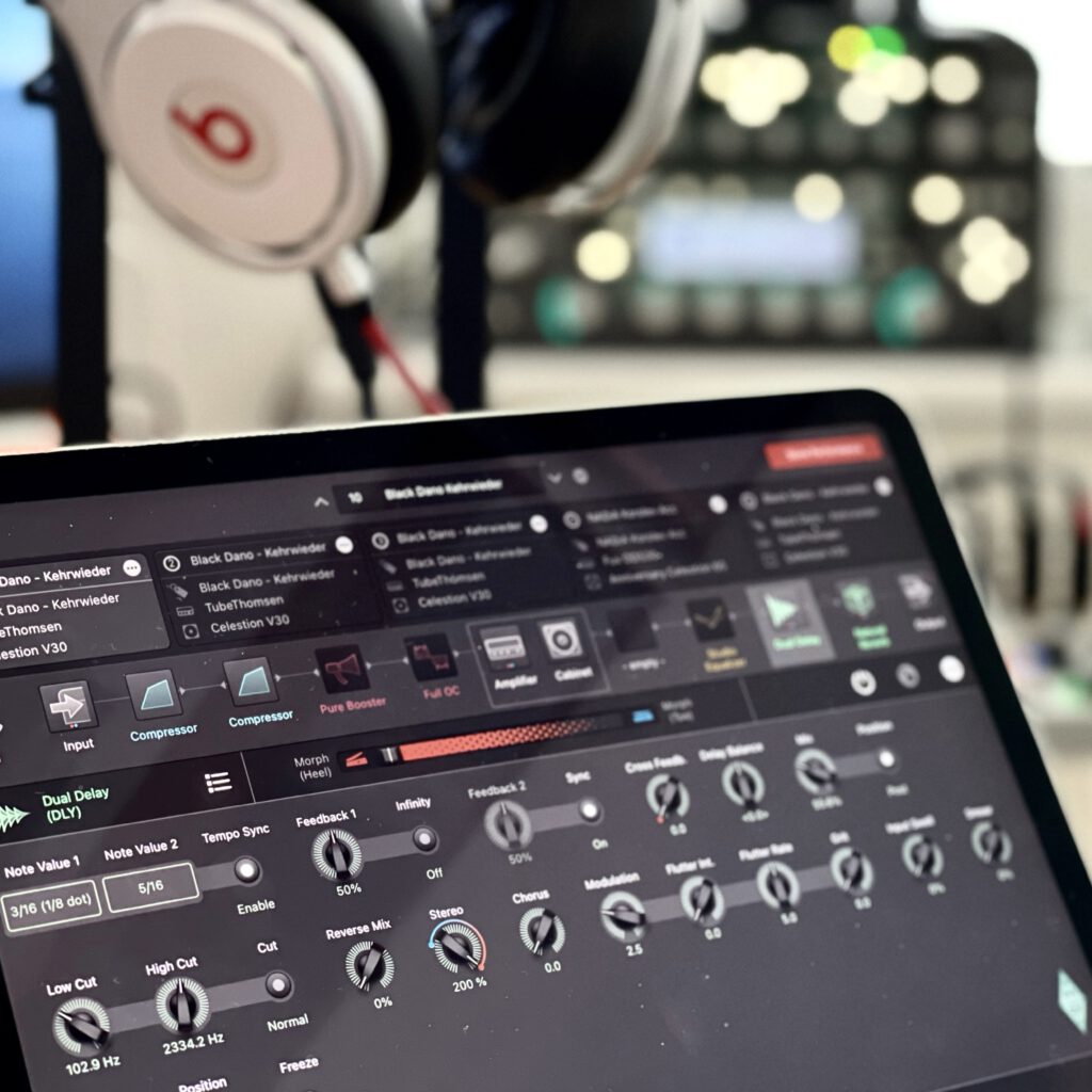 KEMPER release PROFILER Rig Editor for iPadOS with PROFILER OS 8.5