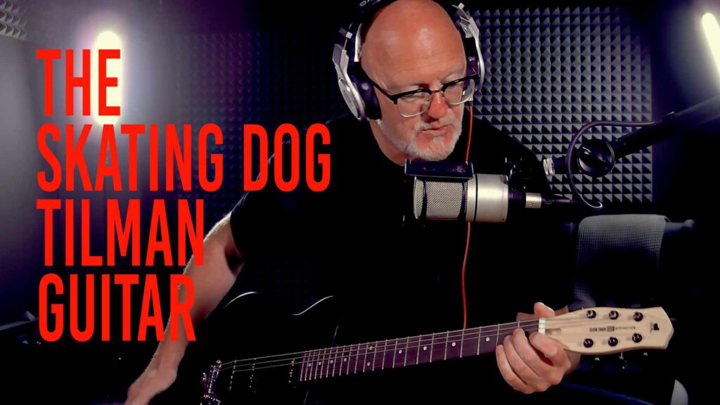 The Skating Dog TILMAN guitar