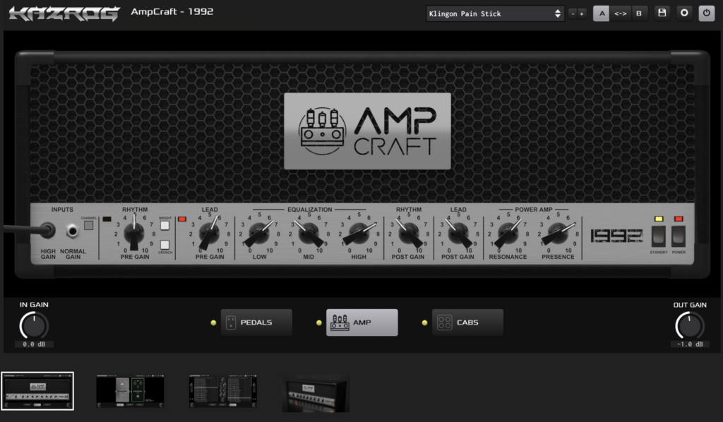 A new 5150 Plug-In is in town. AmpCraft Kazrock