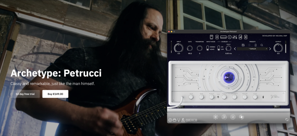 The Petrucci got a full Plug-In Version of his guitar rig (!) from Neural DSP. Now worshippers can worship him even better with probably his exact tone.