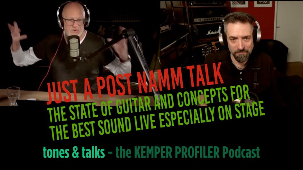 Post NAMM 2024 Tones & Talks – The state of guitar