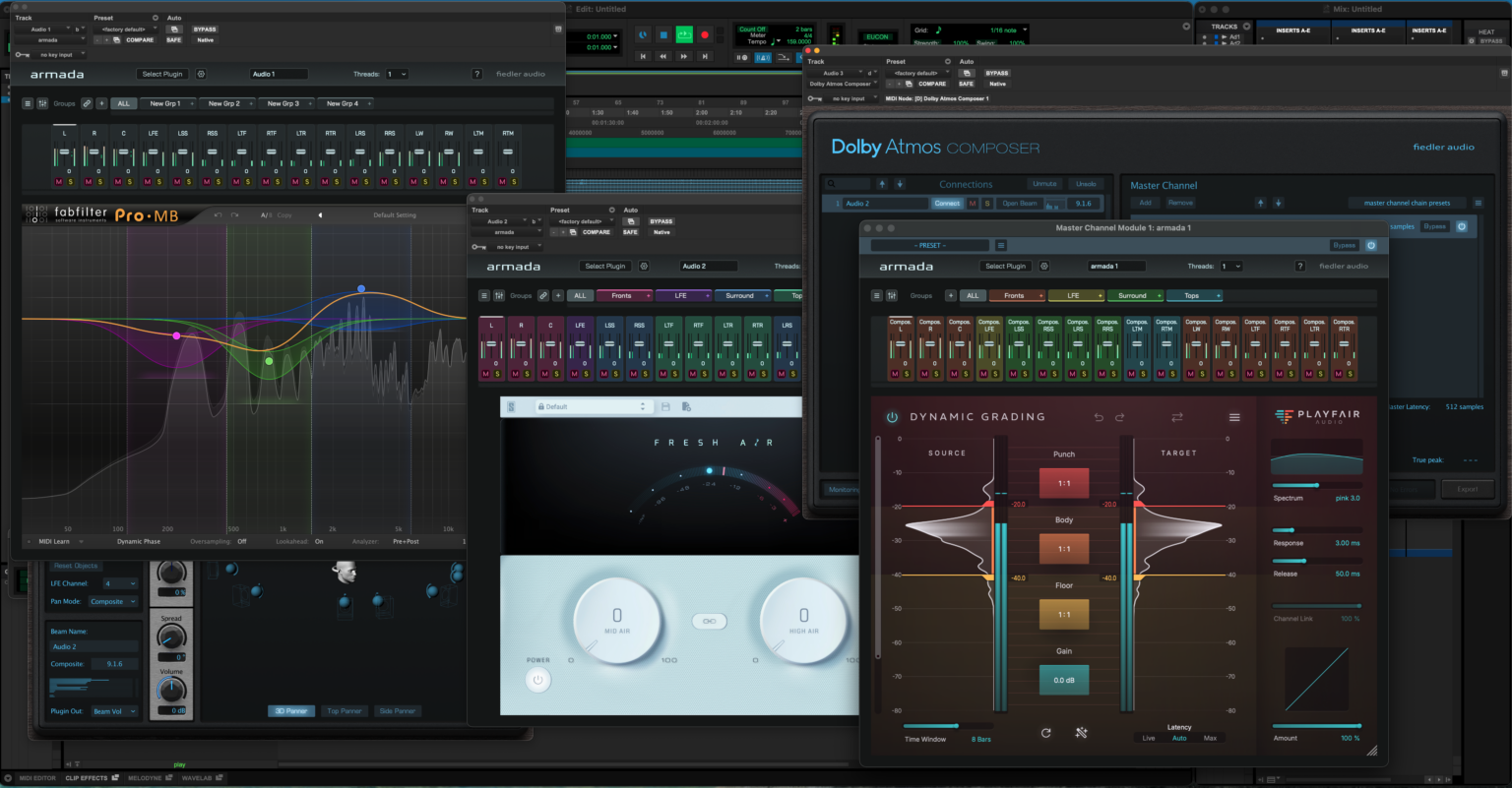 Fiedler Audio armada wraps VST3 Plug-Ins for any Immersive Format ...